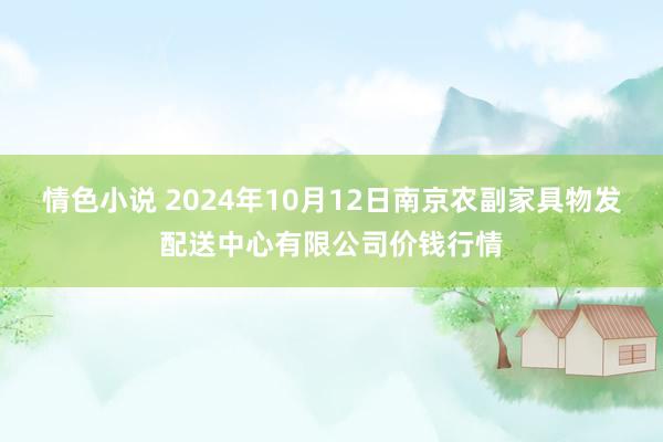 情色小说 2024年10月12日南京农副家具物发配送中心有限公司价钱行情